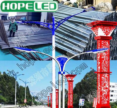 工廠園林景觀燈 LED小路燈30w太陽能風電一體化解決方案
